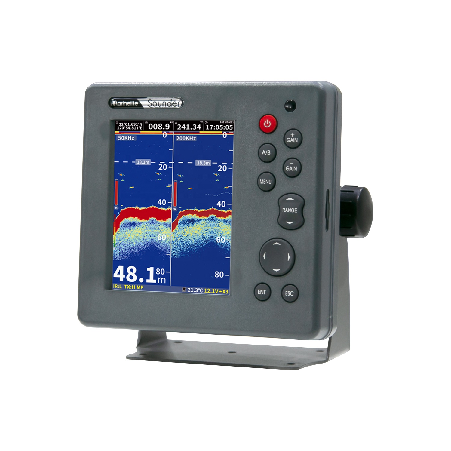 Commerciële 6-inch viszoeker d - Fishing Depth Finder recensie en prijs