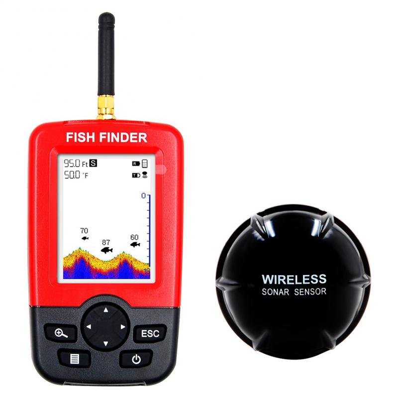 Draagbare dieptemeter met 100M - Fishing Depth Finder recensie en prijs