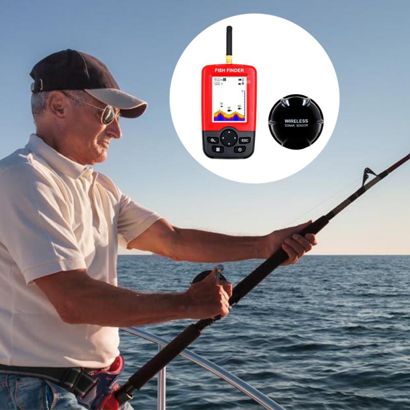 Draagbare dieptemeter met 100M - Fishing Depth Finder recensie en prijs